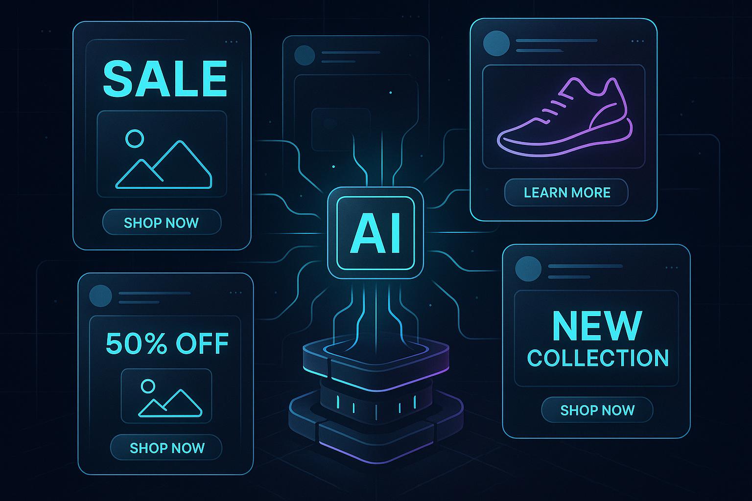 Facebook Ad Creative Templates You Can Auto-Generate with AI (Download)