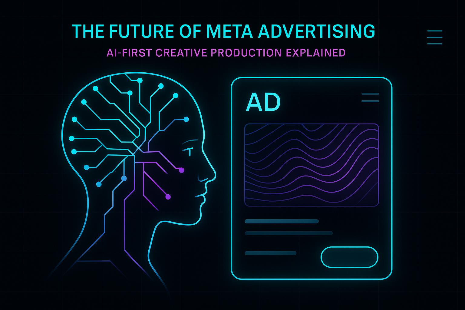 The Future of Meta Advertising: AI-First Creative Production Explained