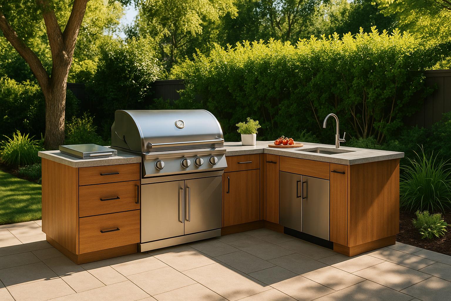 Thumbnail for: Comment Installer une Cuisine Extérieure Complète