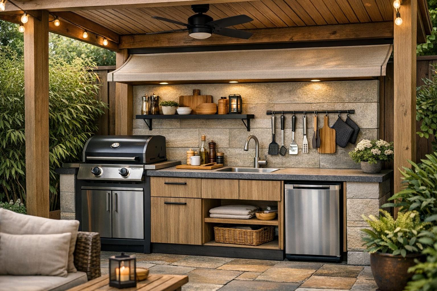 Thumbnail for: Problèmes Courants des Petites Cuisines Extérieures et Solutions