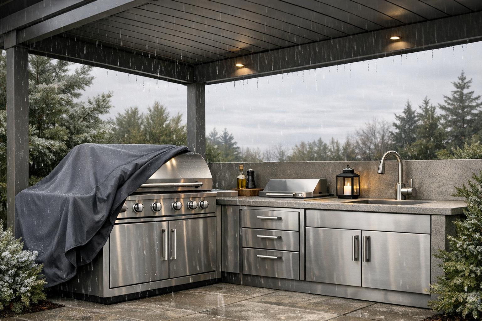 Thumbnail for: Meilleure Protection Anti-Pluie pour Cuisine Outdoor (Guide Hiver 2025)