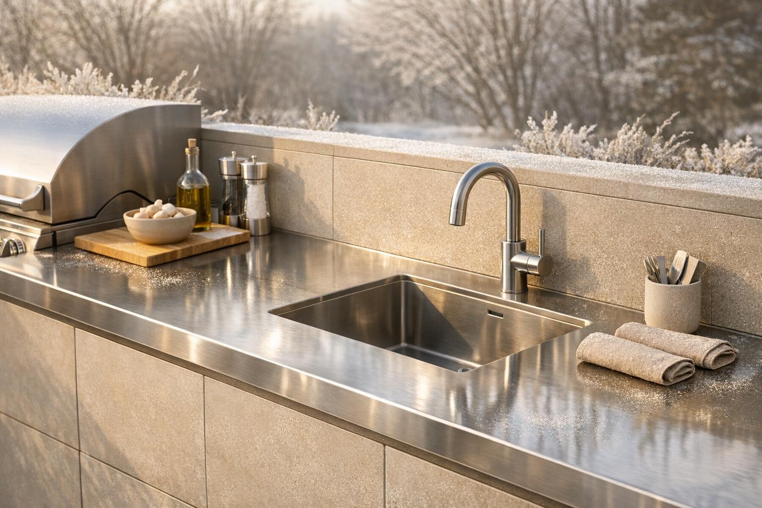 Thumbnail for: Quels Matériaux Résistent le Mieux au Froid pour une Cuisine Extérieure ?