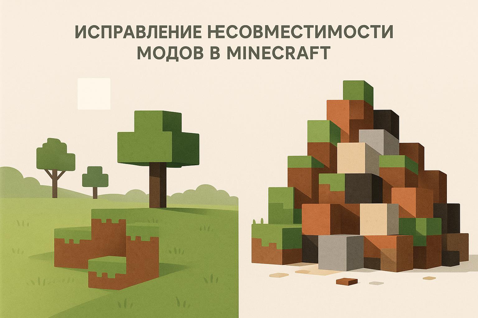 Thumbnail for: Исправление Несовместимости Модов в Minecraft