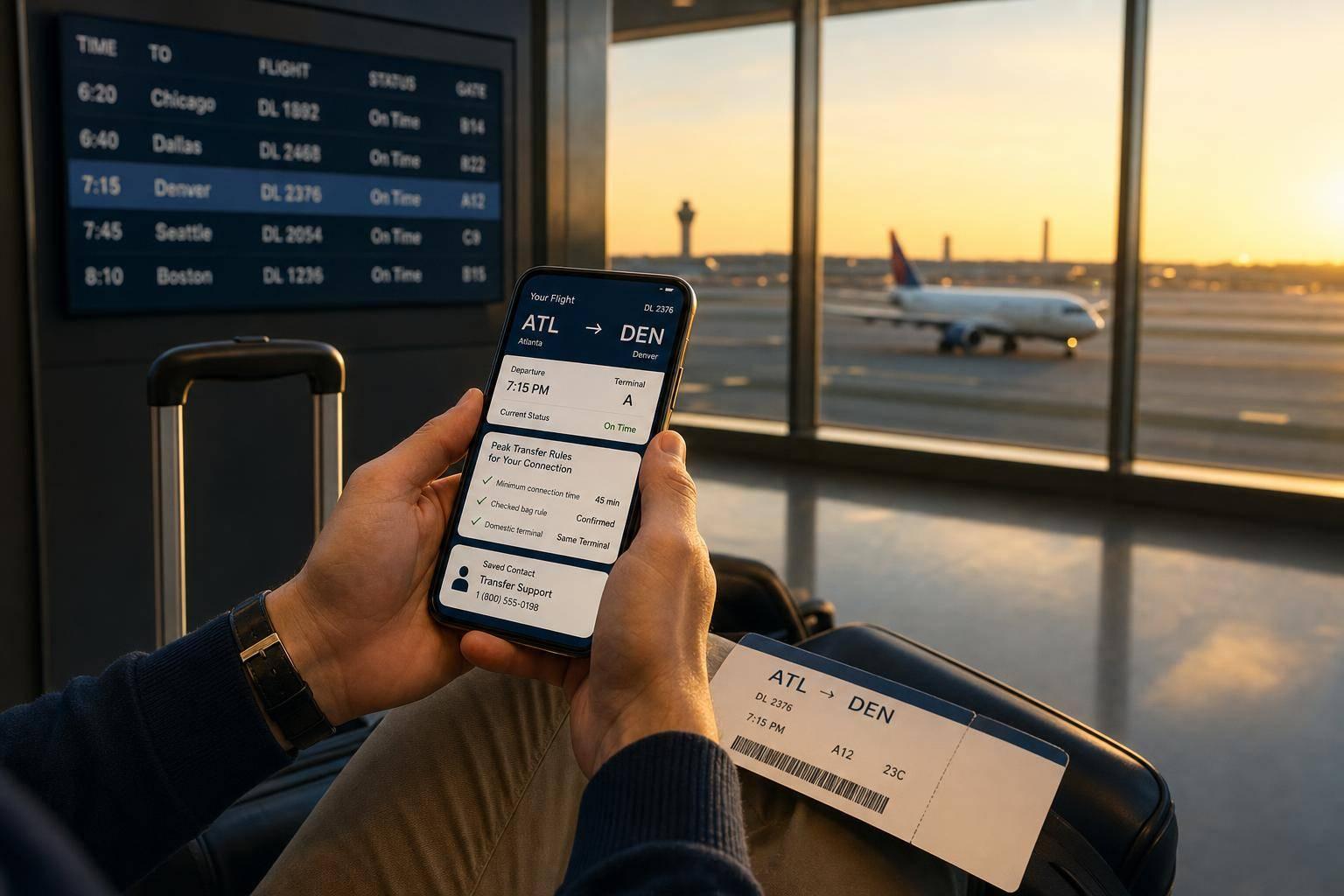 Late Flight? Peak Transfer Problems and Fixes