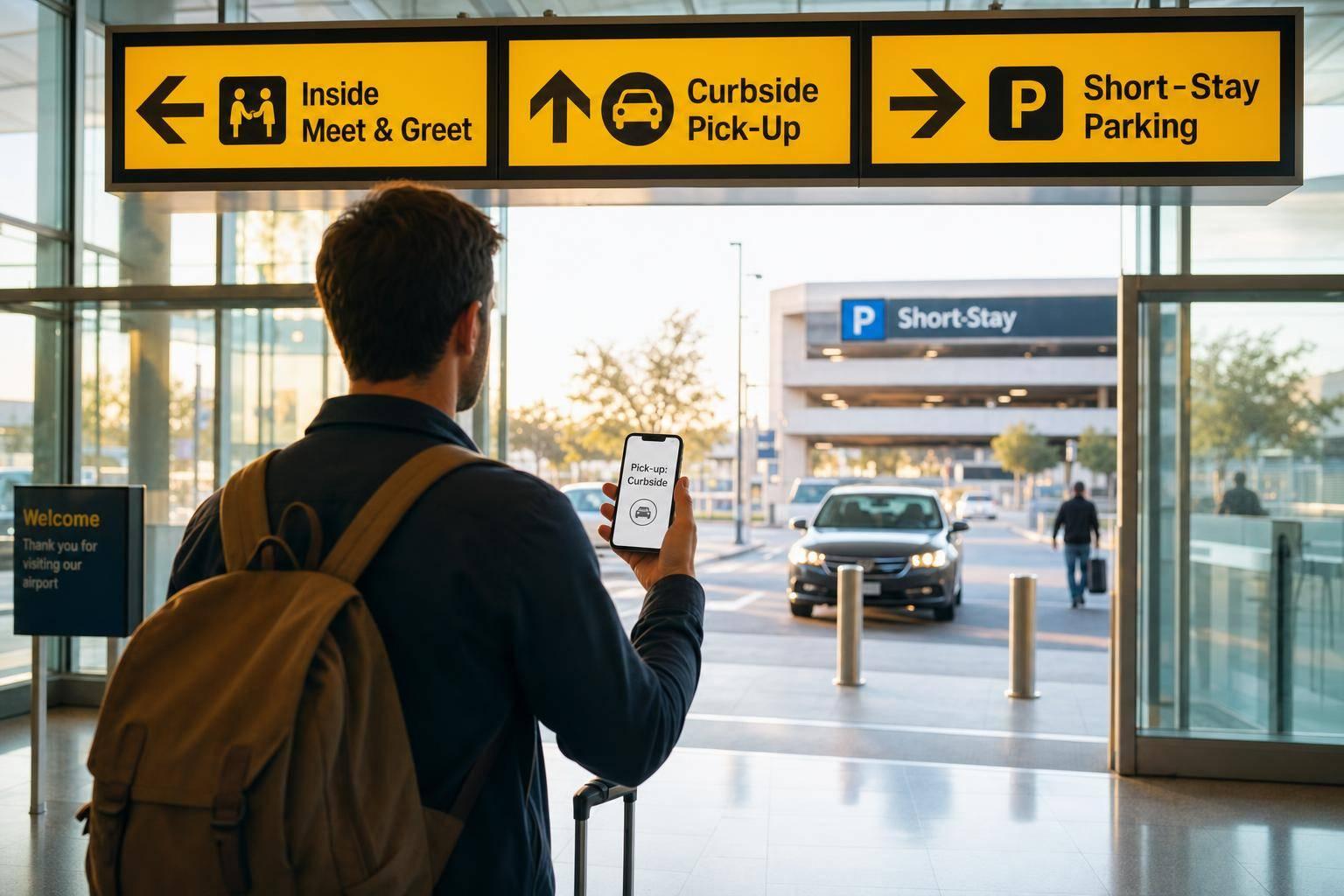 Where to Meet Driver After Airport Exit