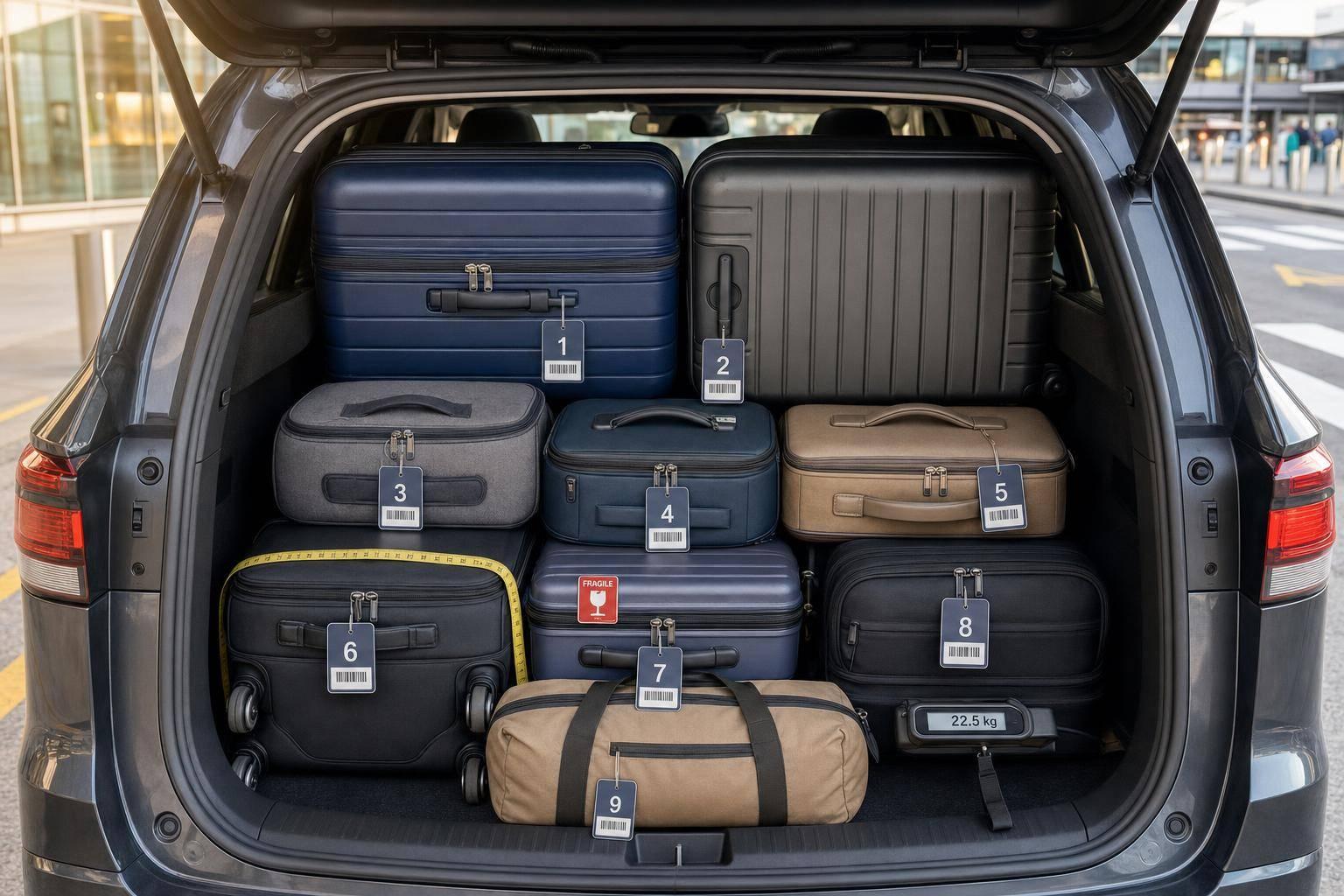 9 Luggage Tips for Airport Transfers