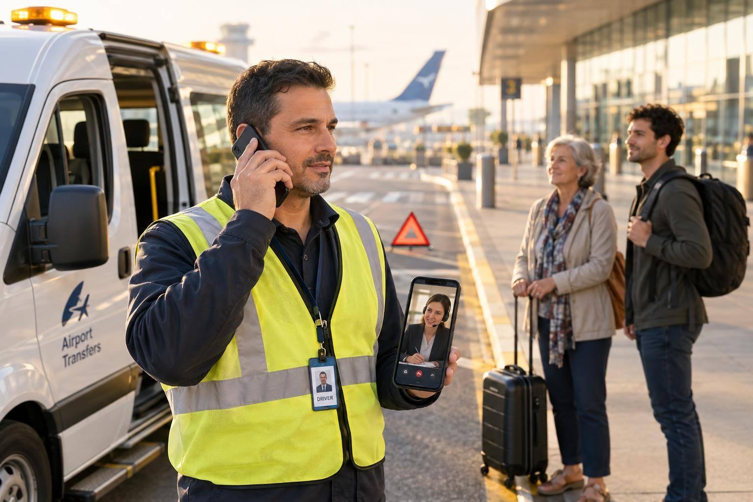 Airport Transfer Incident Response: Driver vs Support