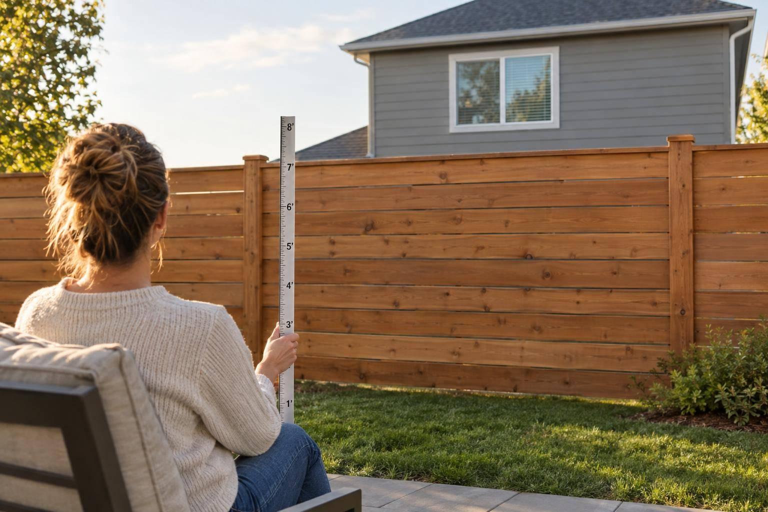 How To Choose Fence Height For Backyard Privacy