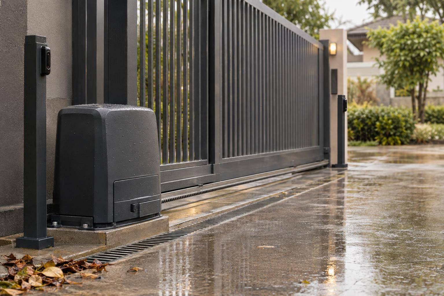 How To Maintain Automatic Gate Hardware Through The Rainy Season