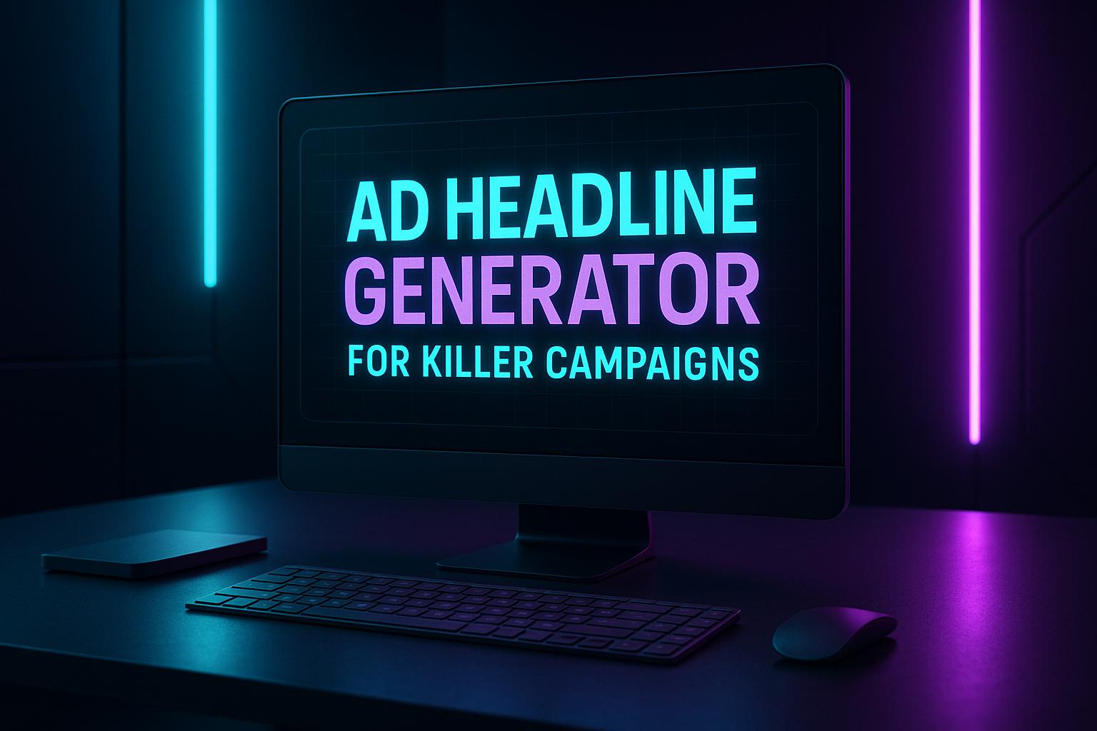 High-CTR Ad Headline Generator (Free Tool)