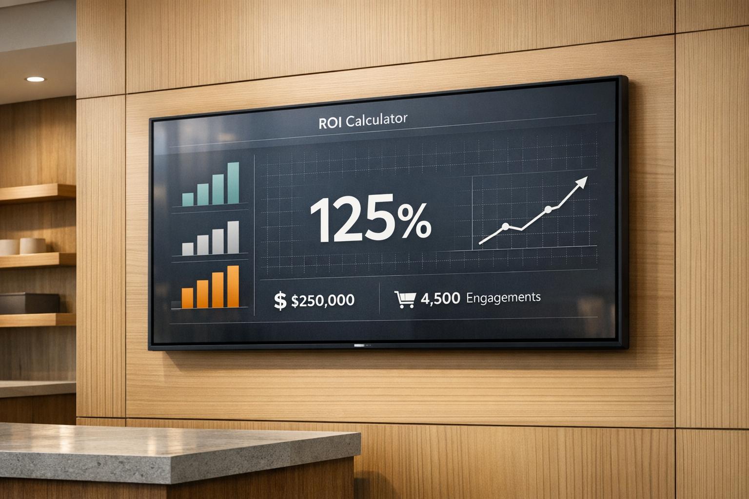 Digital Signage ROI Calculator
