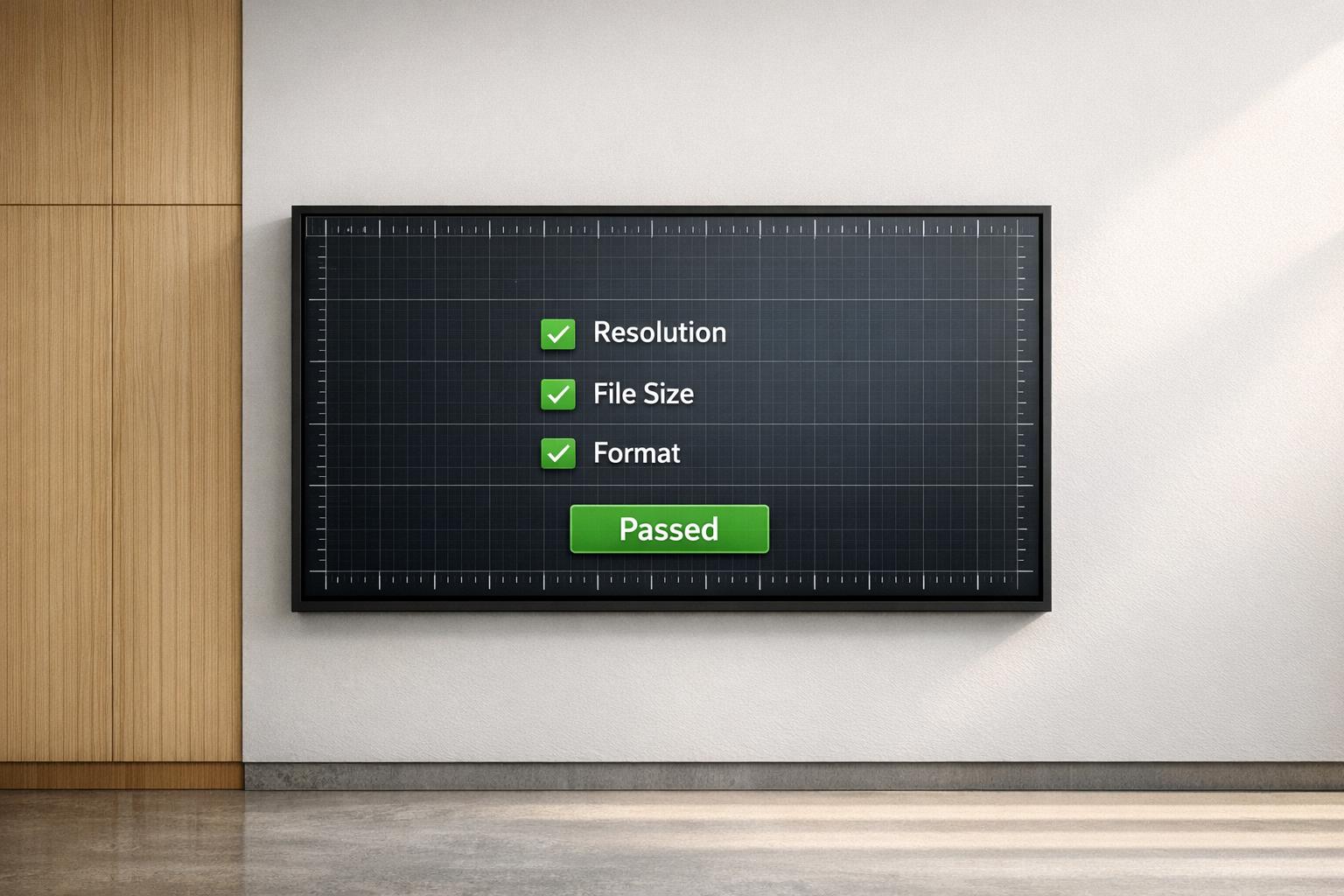 Digital Signage Content Format Checker