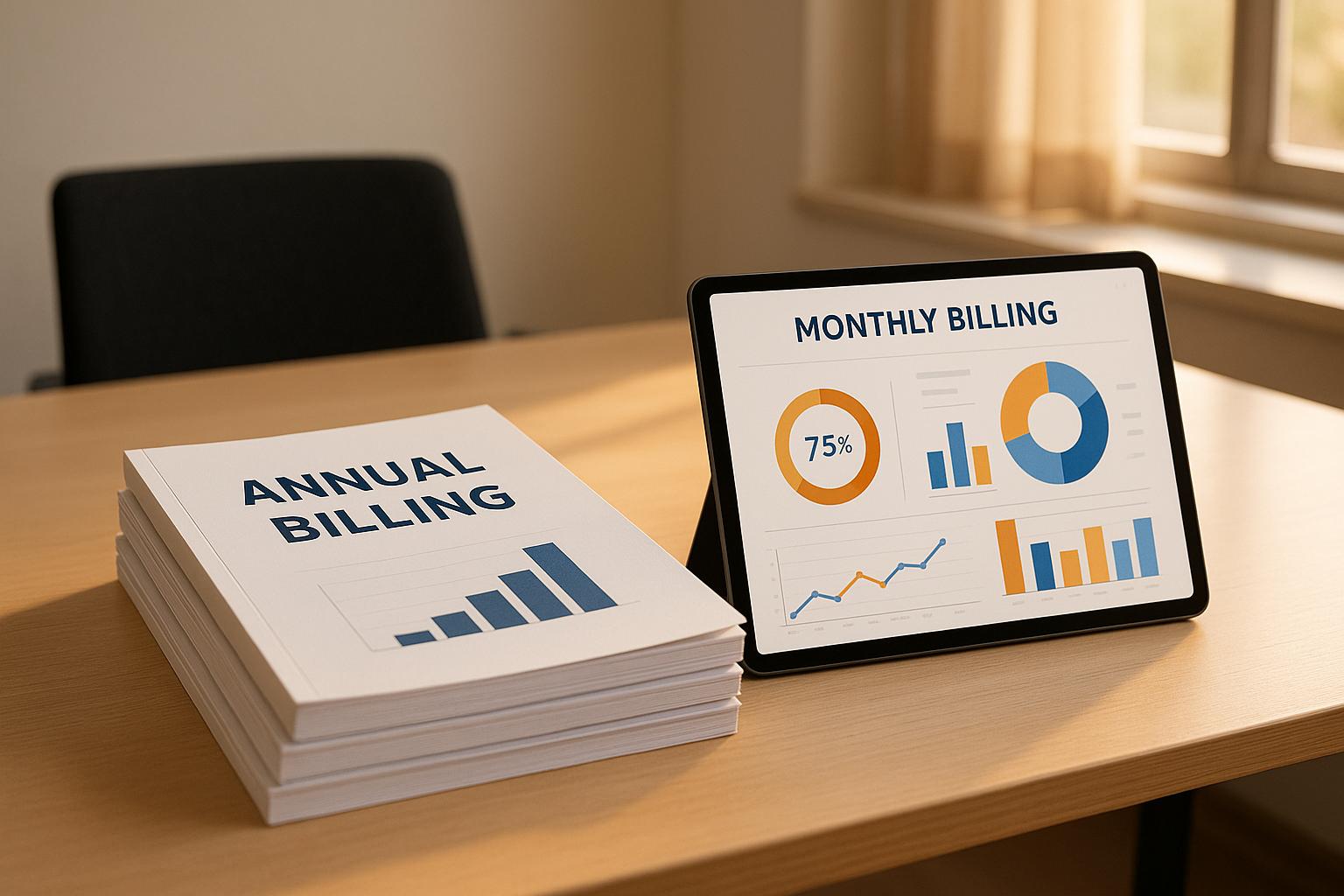 Thumbnail for: Annual vs. Monthly Billing: Key SaaS Metrics