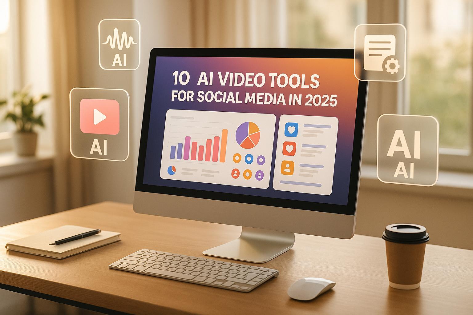 Thumbnail for: 10 AI Video Tools for Social Media in 2025