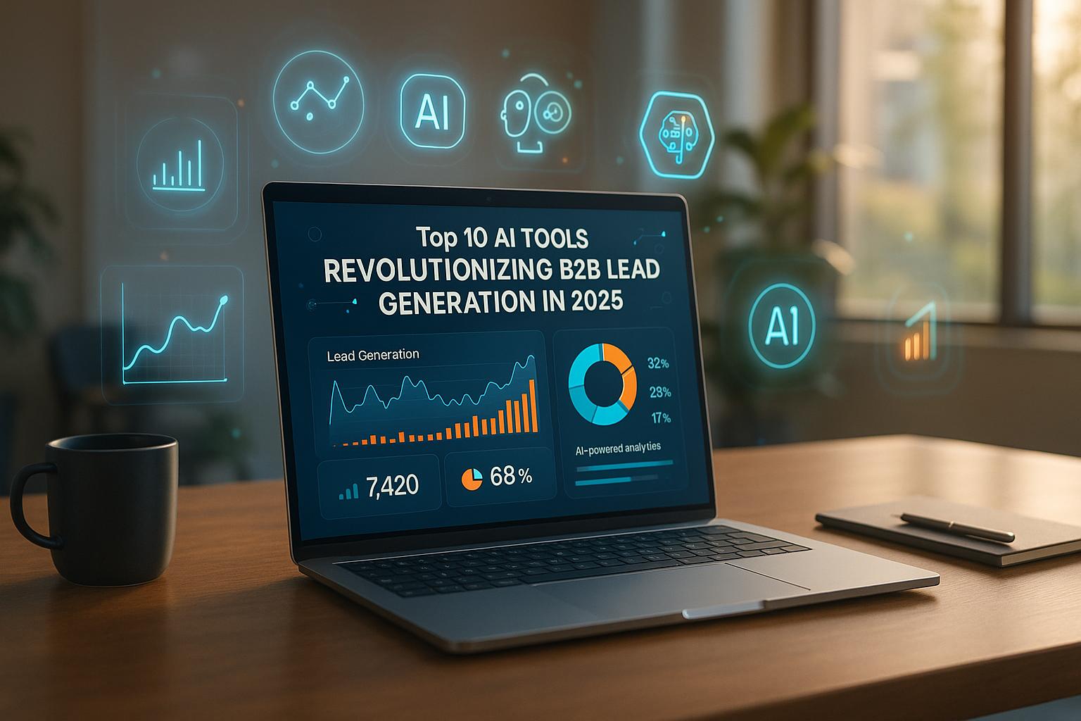 Thumbnail for: "Top 10 AI Tools Revolutionizing B2B Lead Generation in 2025"
