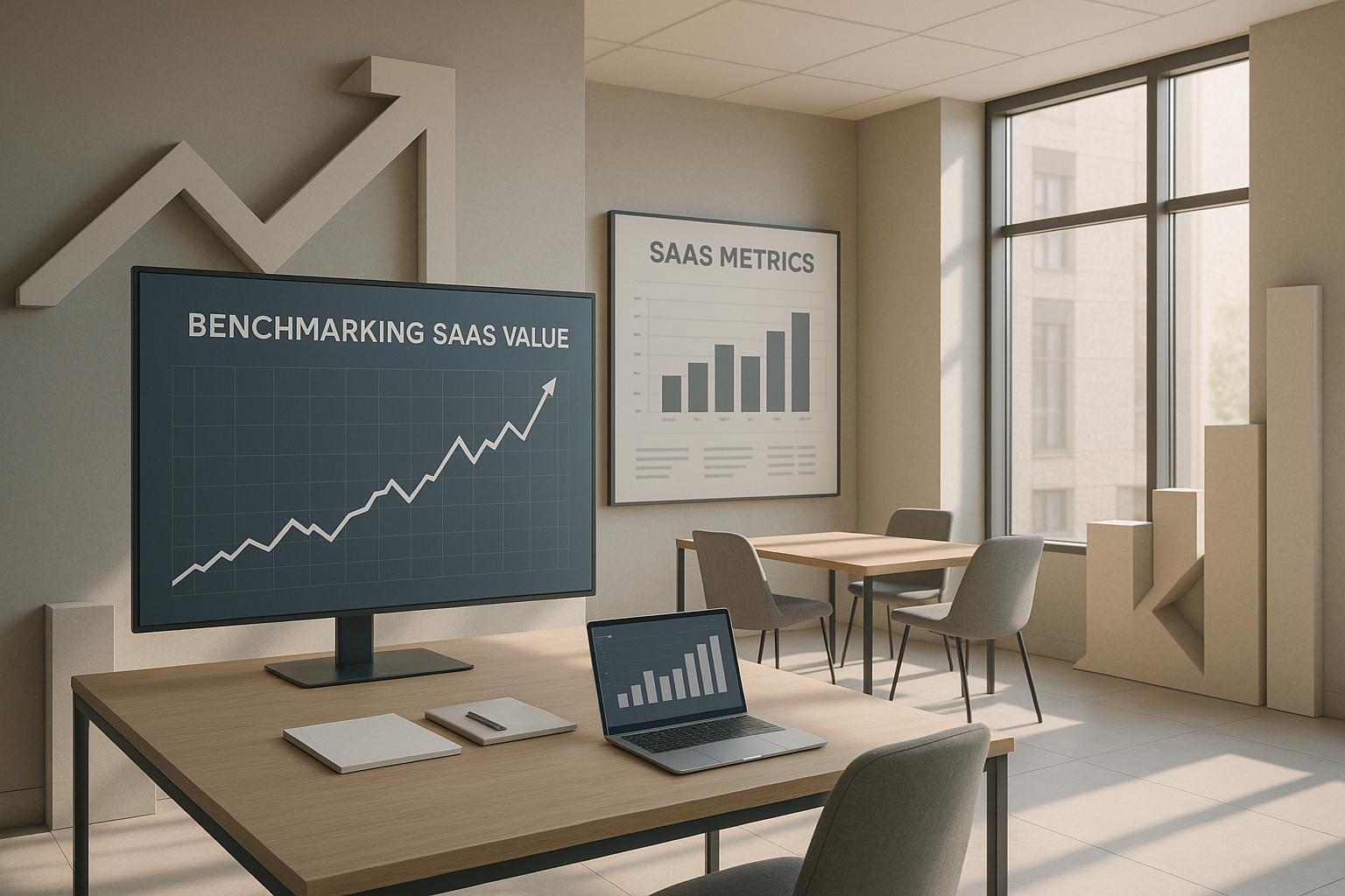 Thumbnail for: Benchmarking SaaS Value: What the Latest Data Shows About Multiples & What It Means for You