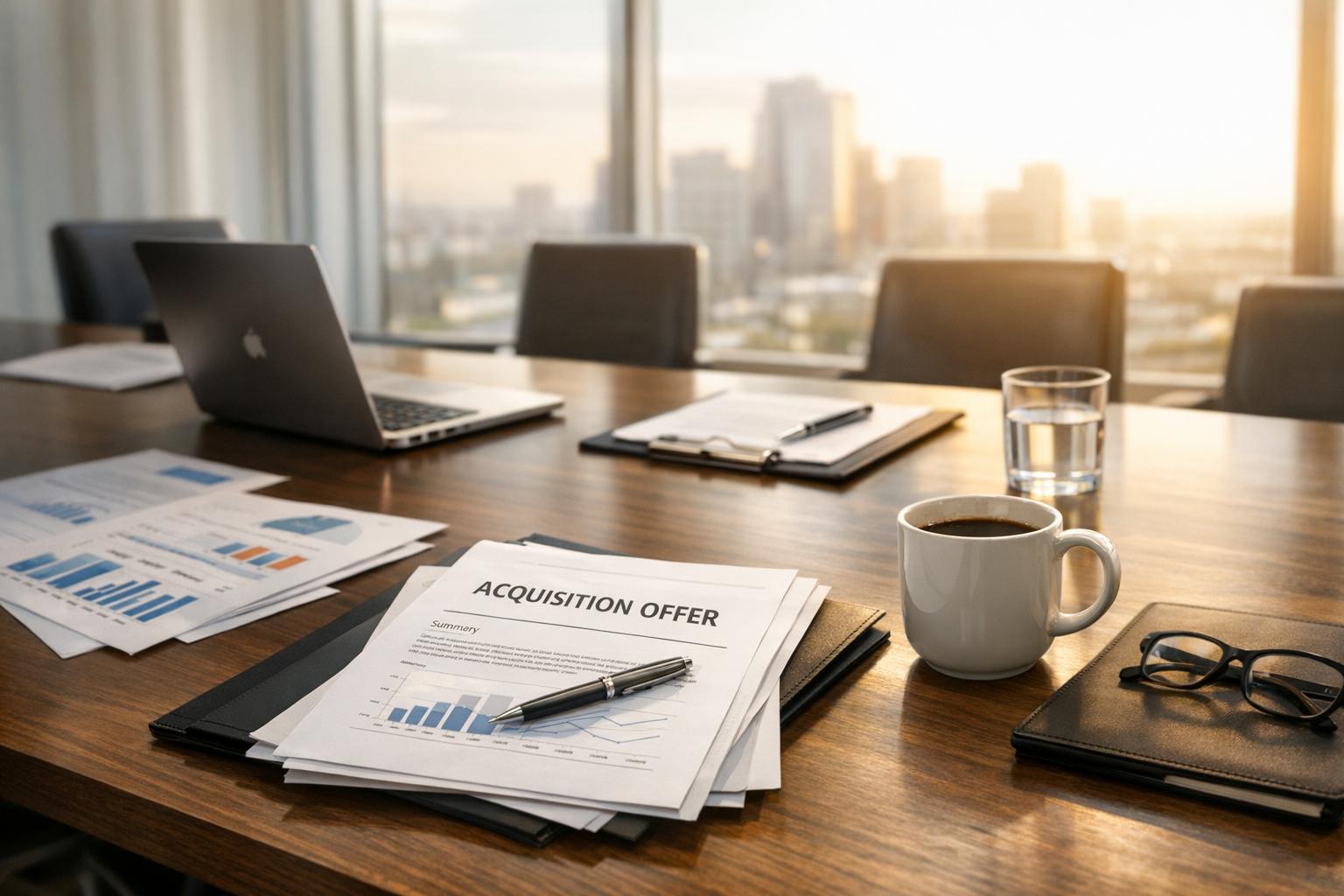 Thumbnail for: Your Company Just Got an Acquisition Offer - Here’s What REALLY Happens Next