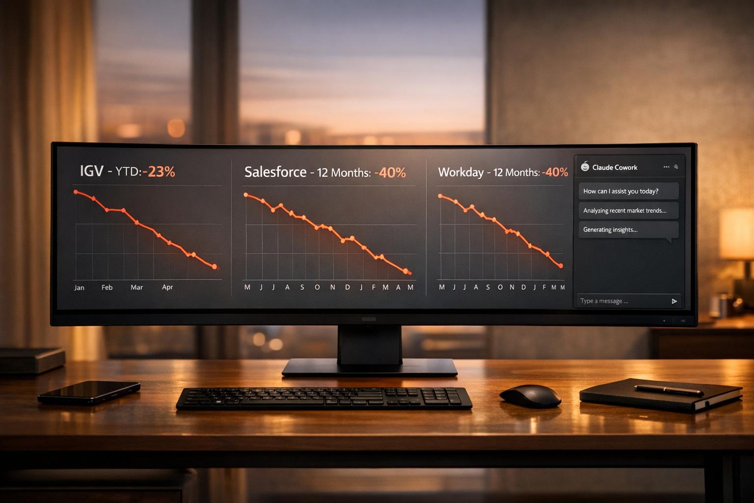 Thumbnail for: 11. The iShares Software ETF Is Down 23% Year-to-Date. Anthropic Launched One Product. Salesforce and Workday Are Each Down 40% in 12 Months. These Are Not Random Events. Ai2