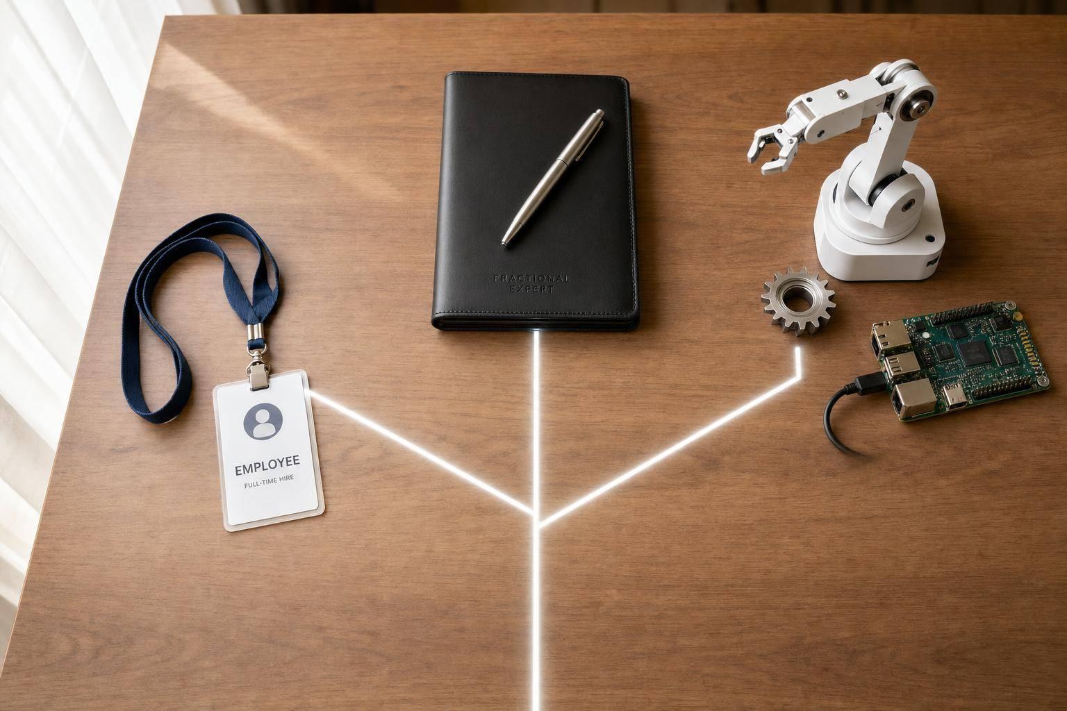 When to Hire, When to Fractional, When to Automate (Decision Tree)