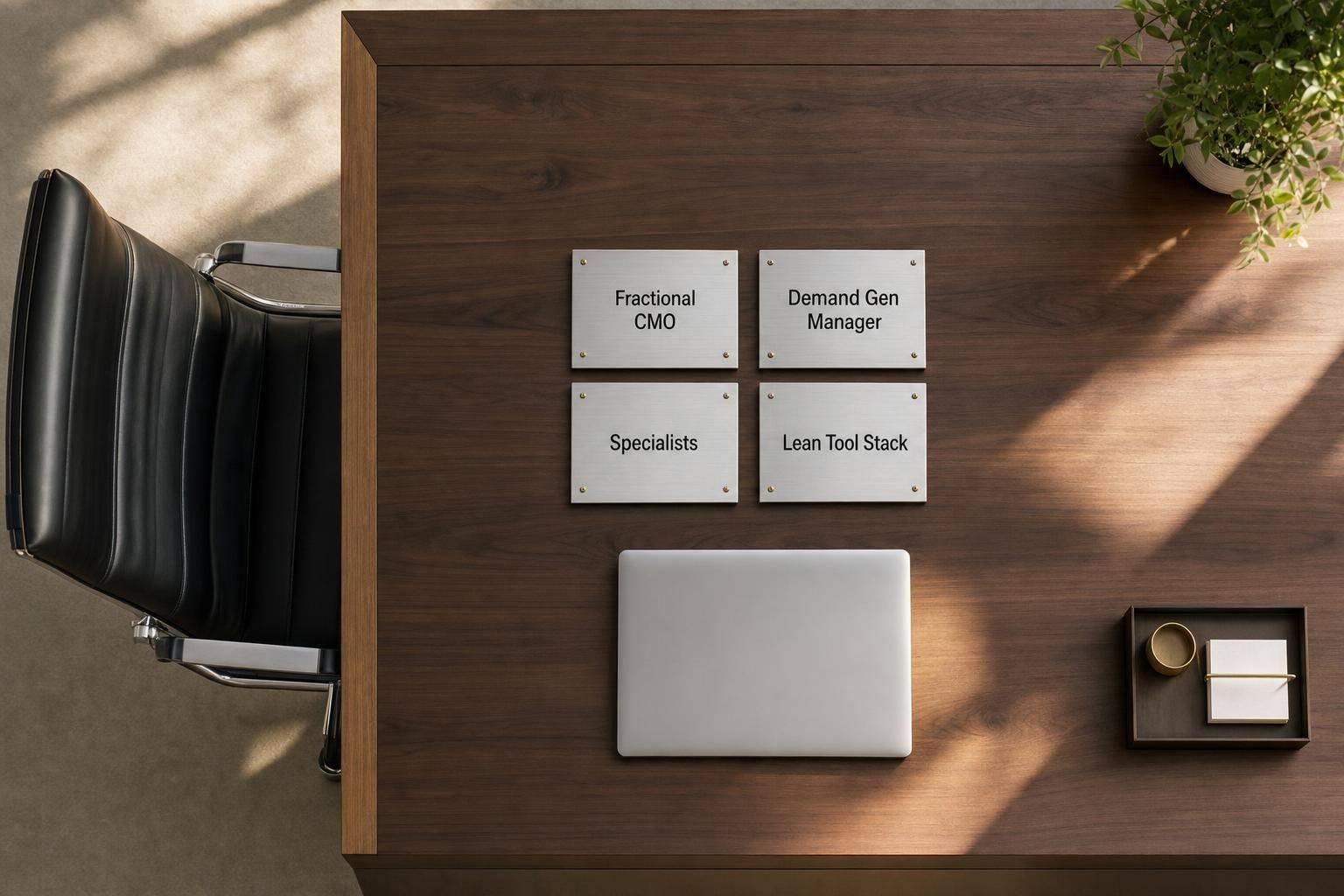 What Actually Replaces a $220K VP of Marketing at a $7M SaaS