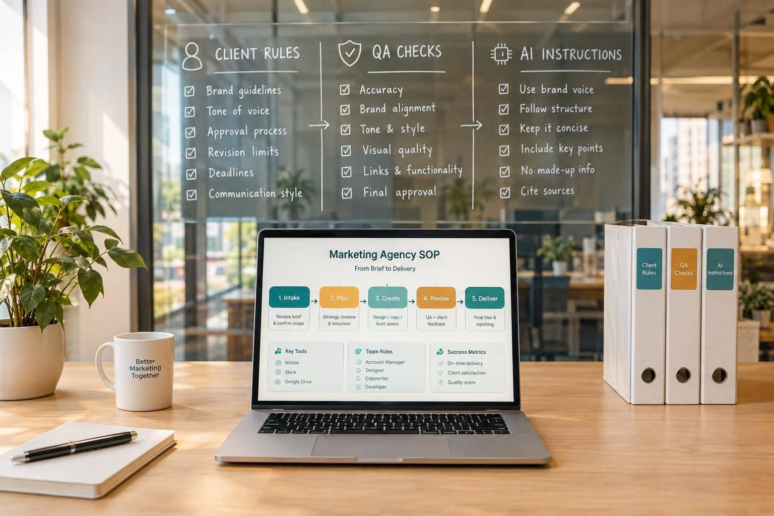 Marketing Agency SOP Template: Get Delivery Out of 1 Person's Head