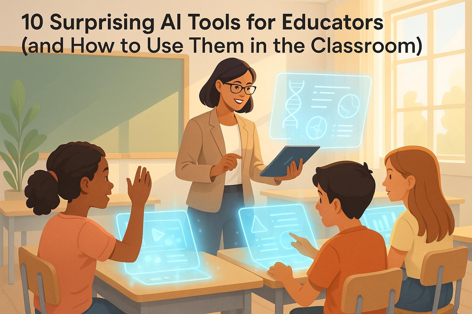 Thumbnail for: 10 Surprising AI Tools for Educators (and How to Use Them in the Classroom)