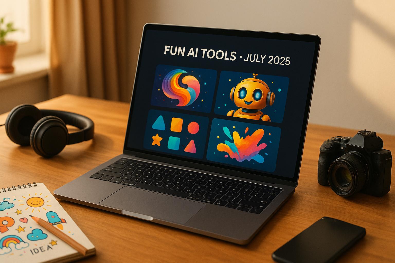 Thumbnail for: Fun AI Tools - July 2025