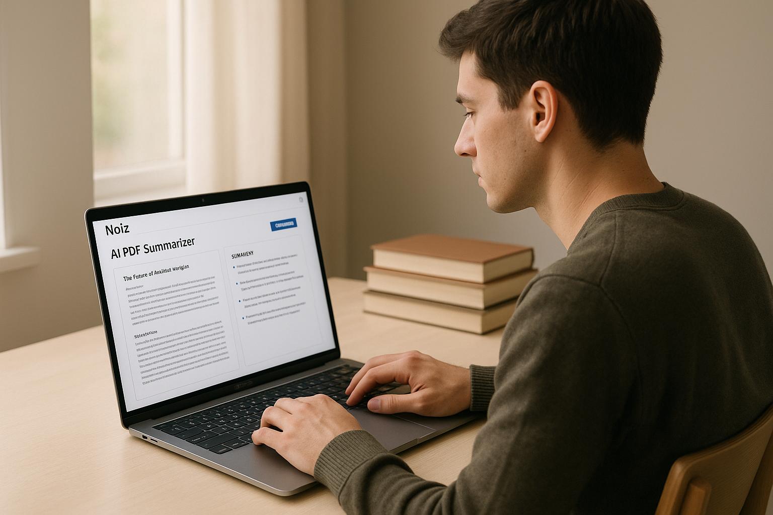Thumbnail for: Noiz - AI PDF Summarizer in 2025: Simplify Your Reading Fast