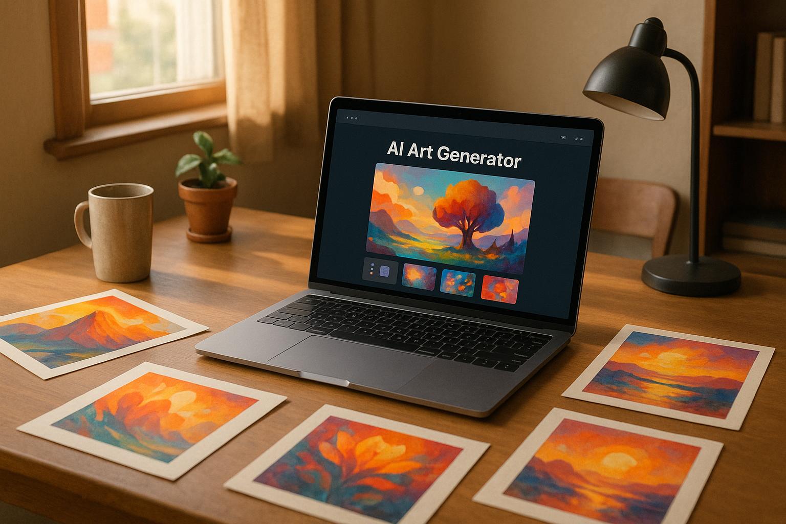 Thumbnail for: Ultimate Guide to Beginner-Friendly AI Art Generators