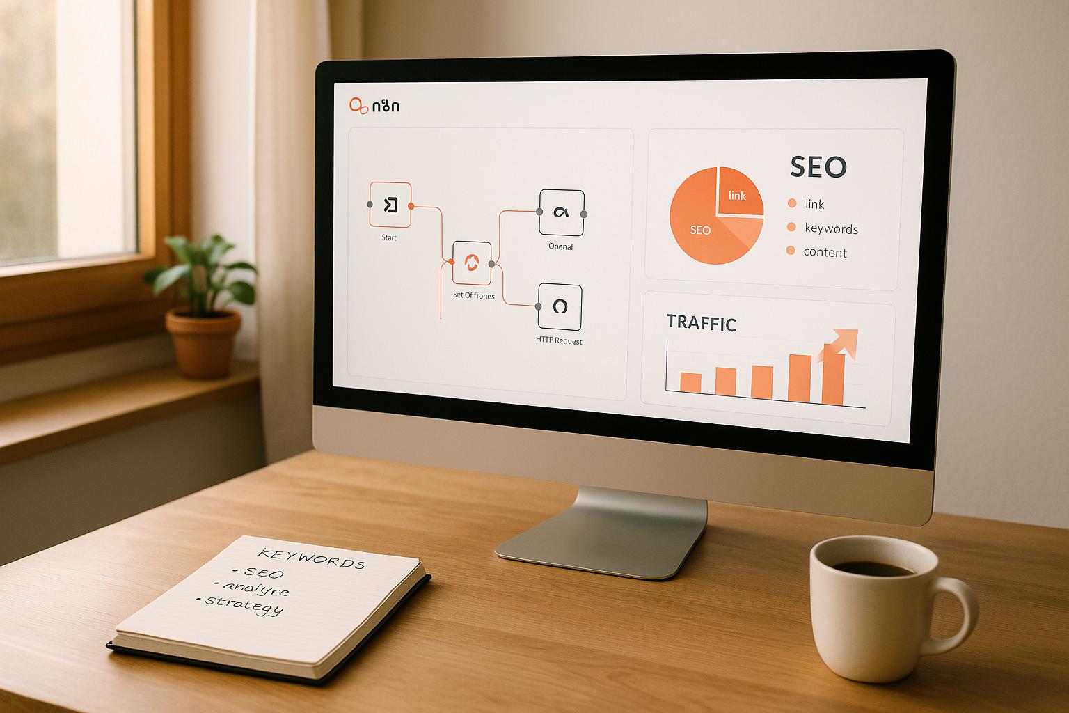 Thumbnail for: Complete Guide to Automating AI SEO Blog Posts with n8n