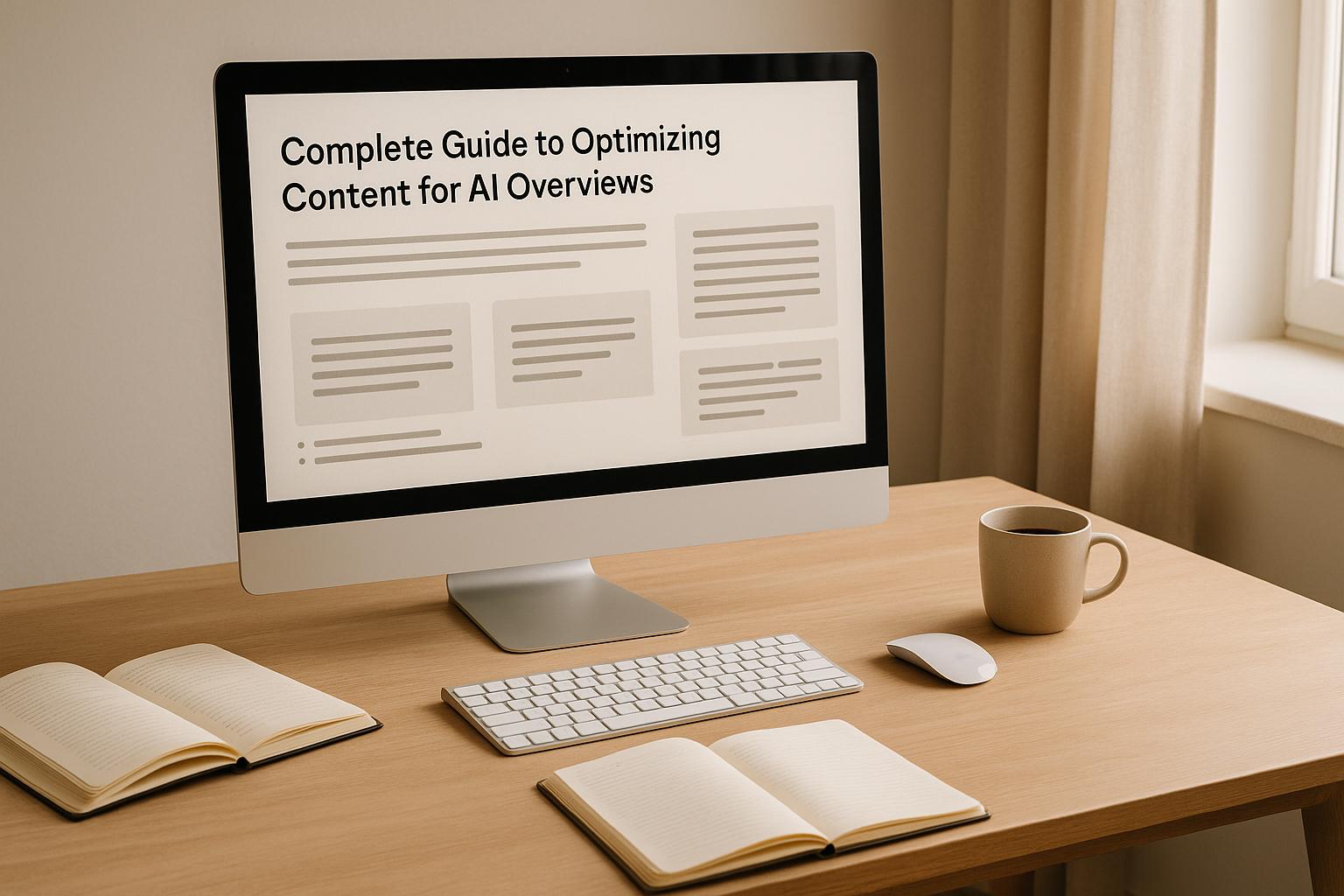 Thumbnail for: Complete Guide to Optimizing Content for AI Overviews