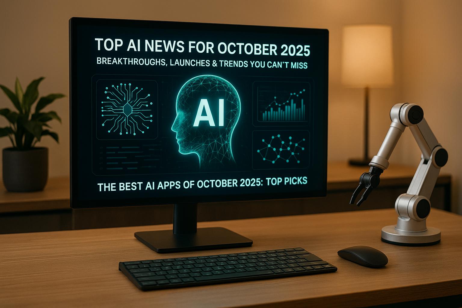 Thumbnail for: Top AI News for October 2025: Breakthroughs, Launches & Trends You Can’t Miss The Best AI Apps of October 2025: Top Picks