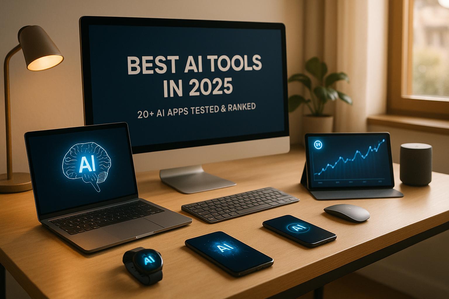 Thumbnail for: Best AI Tools in 2025: 20+ AI Apps Tested & Ranked