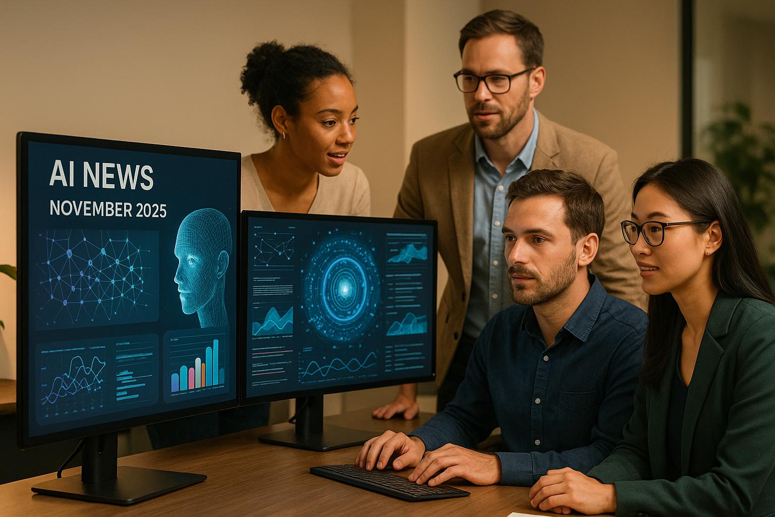 Thumbnail for: Top AI News for November 2025: Breakthroughs, Launches & Trends You Can’t Miss