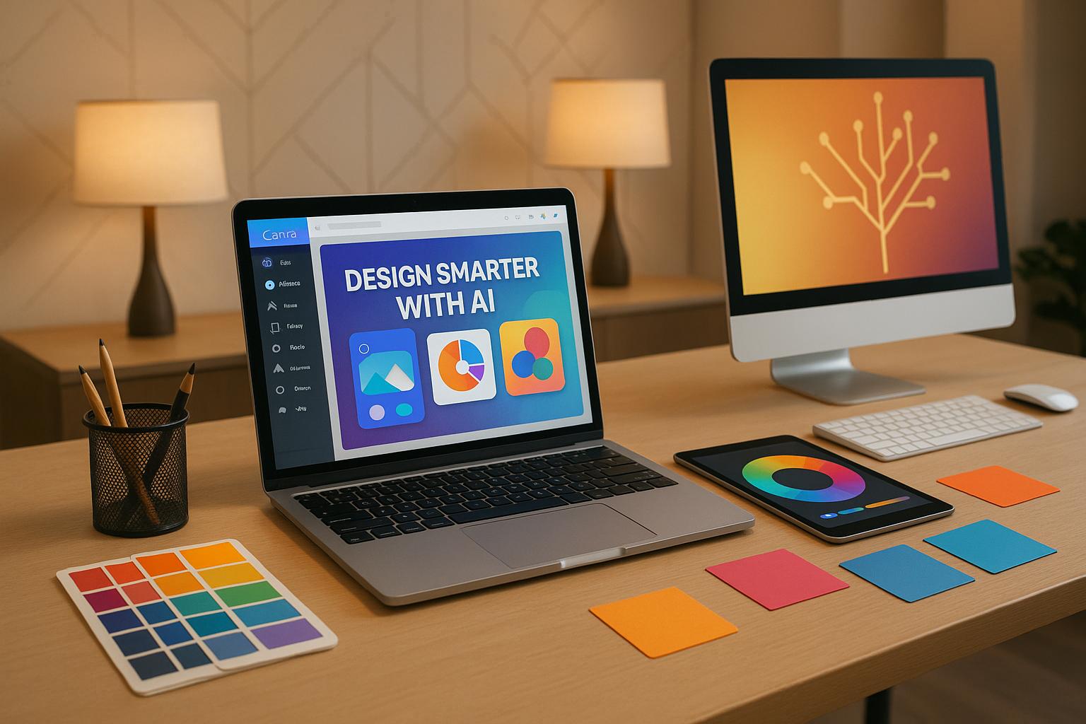 Thumbnail for: Design Smarter with AI: How Canva and Other AI Design Tools Work