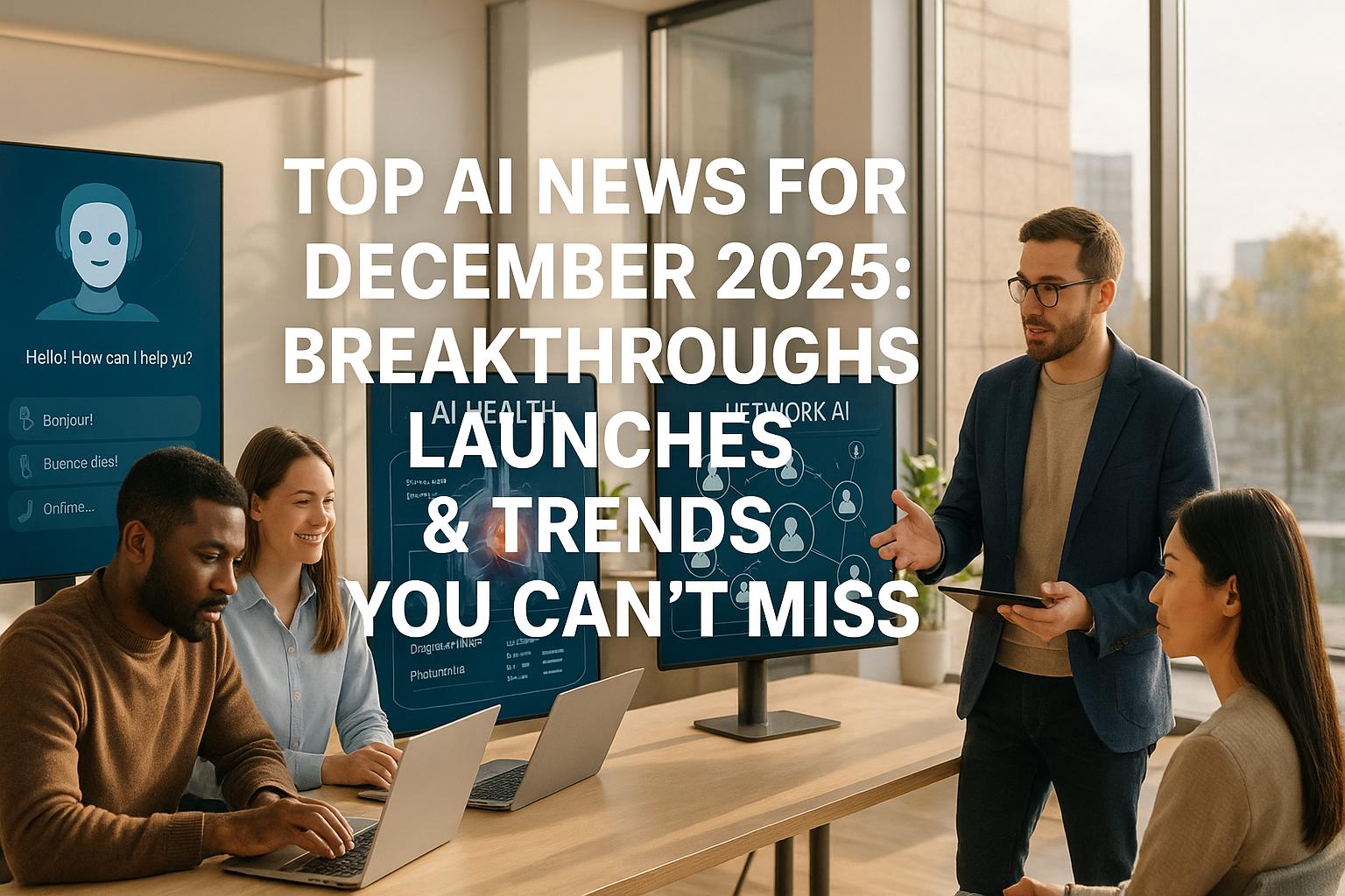 Thumbnail for: Top AI News for December 2025: Breakthroughs, Launches & Trends You Can’t Miss