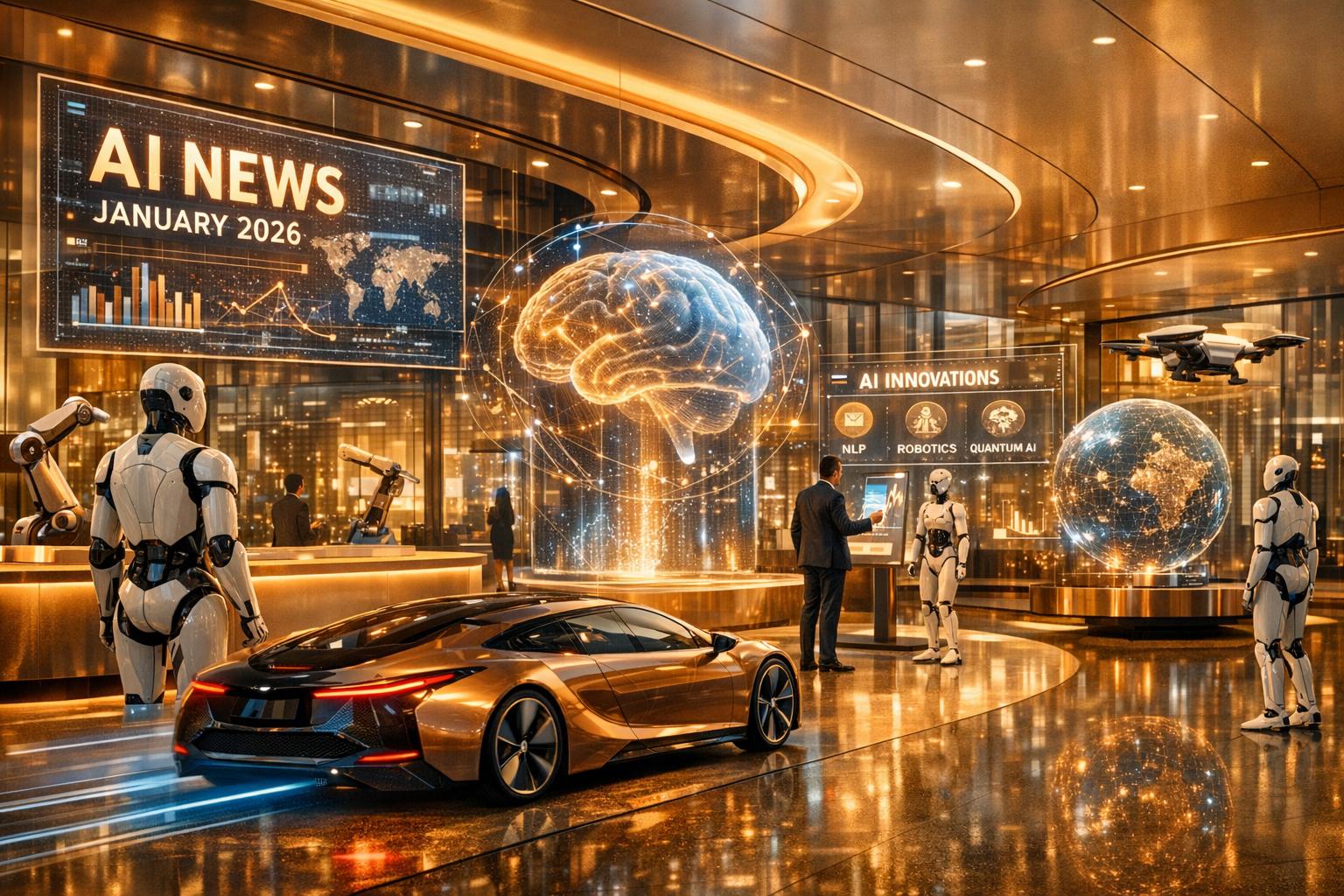 Thumbnail for: Top AI News for January 2026: Breakthroughs, Launches & Trends You Can’t Miss