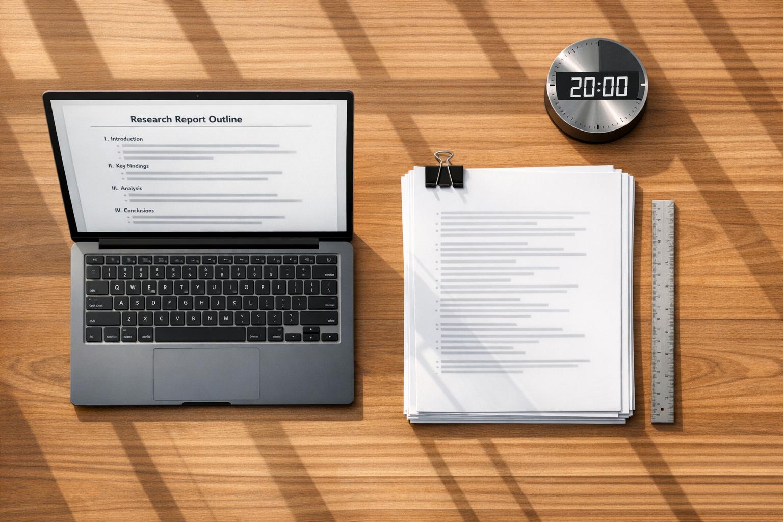 I Used AI Deep Research to Write a 30-Page Report in 20 Minutes - Here’s Exactly How