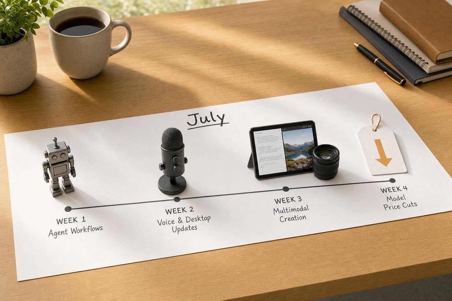 July AI Software Wrap-Up: New Apps, Updates, and Trends