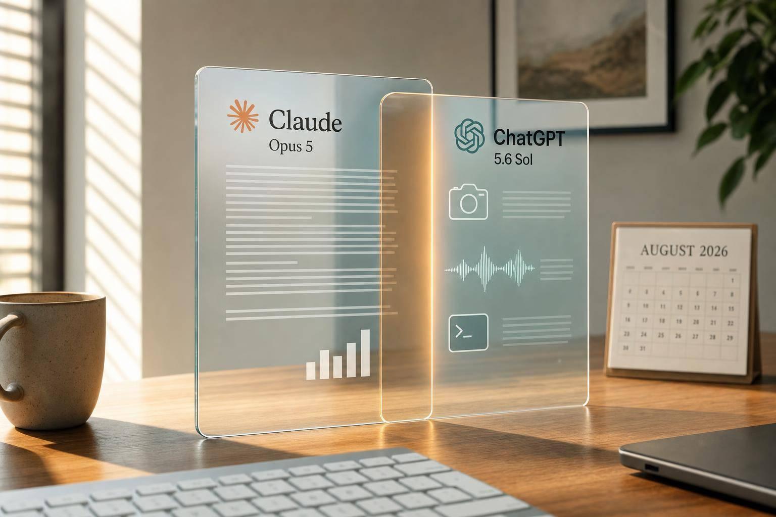 Claude Opus 5 vs ChatGPT 5.6 Sol: Which Is Better? Full Review August 2026
