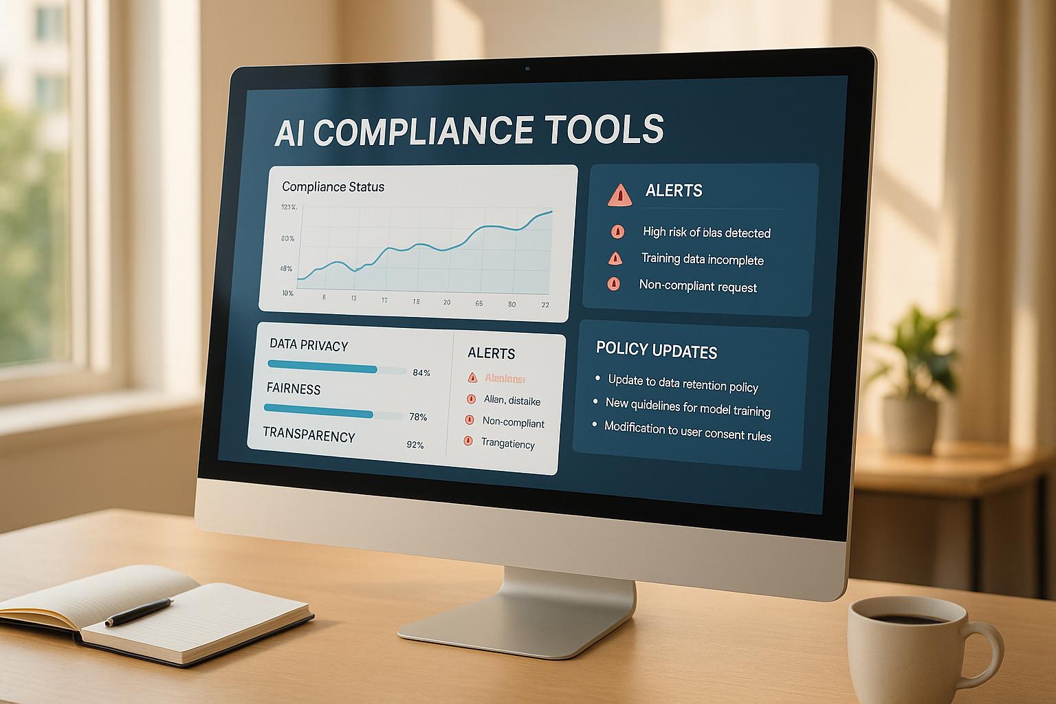 Thumbnail for: AI Compliance Tools for 2025: Features to Look For