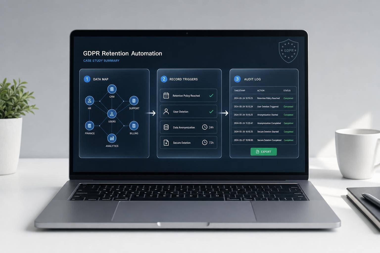 Thumbnail for: GDPR Retention Automation: Case Study Summary