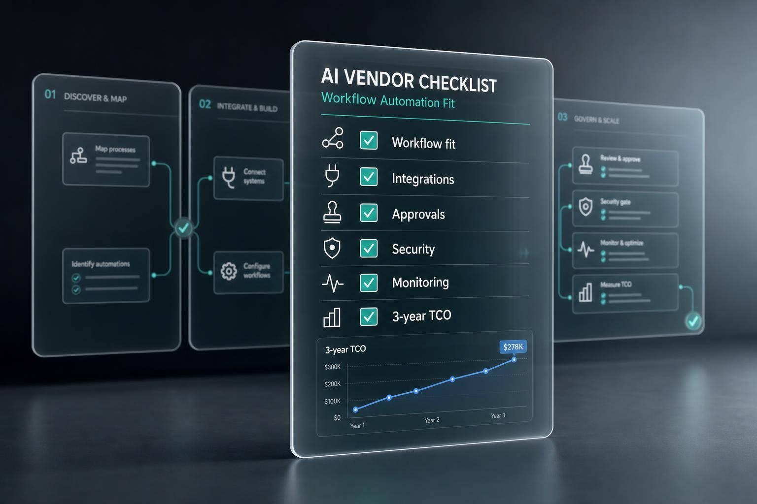 Thumbnail for: AI Vendor Checklist: Workflow Automation Fit