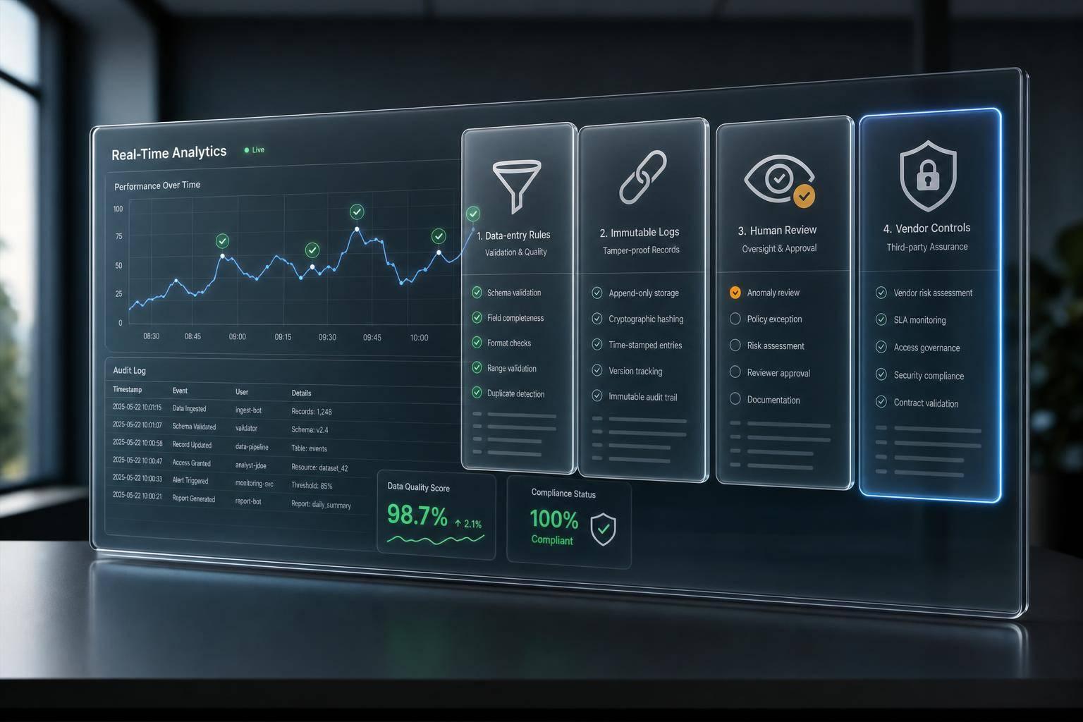 Thumbnail for: Ultimate Guide to AI Compliance in Real-Time Analytics