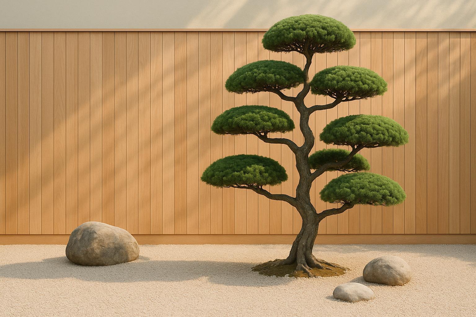 Niwaki Pruning for Minimalist Gardens