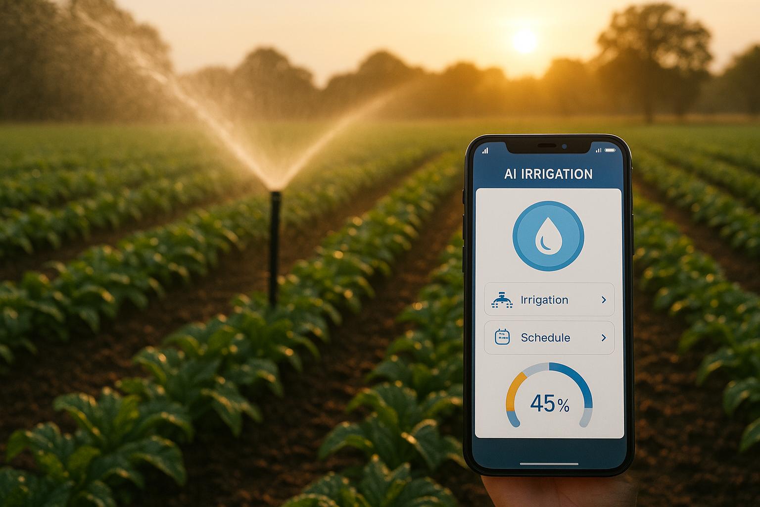 AI-Powered Irrigation Apps: How They Work