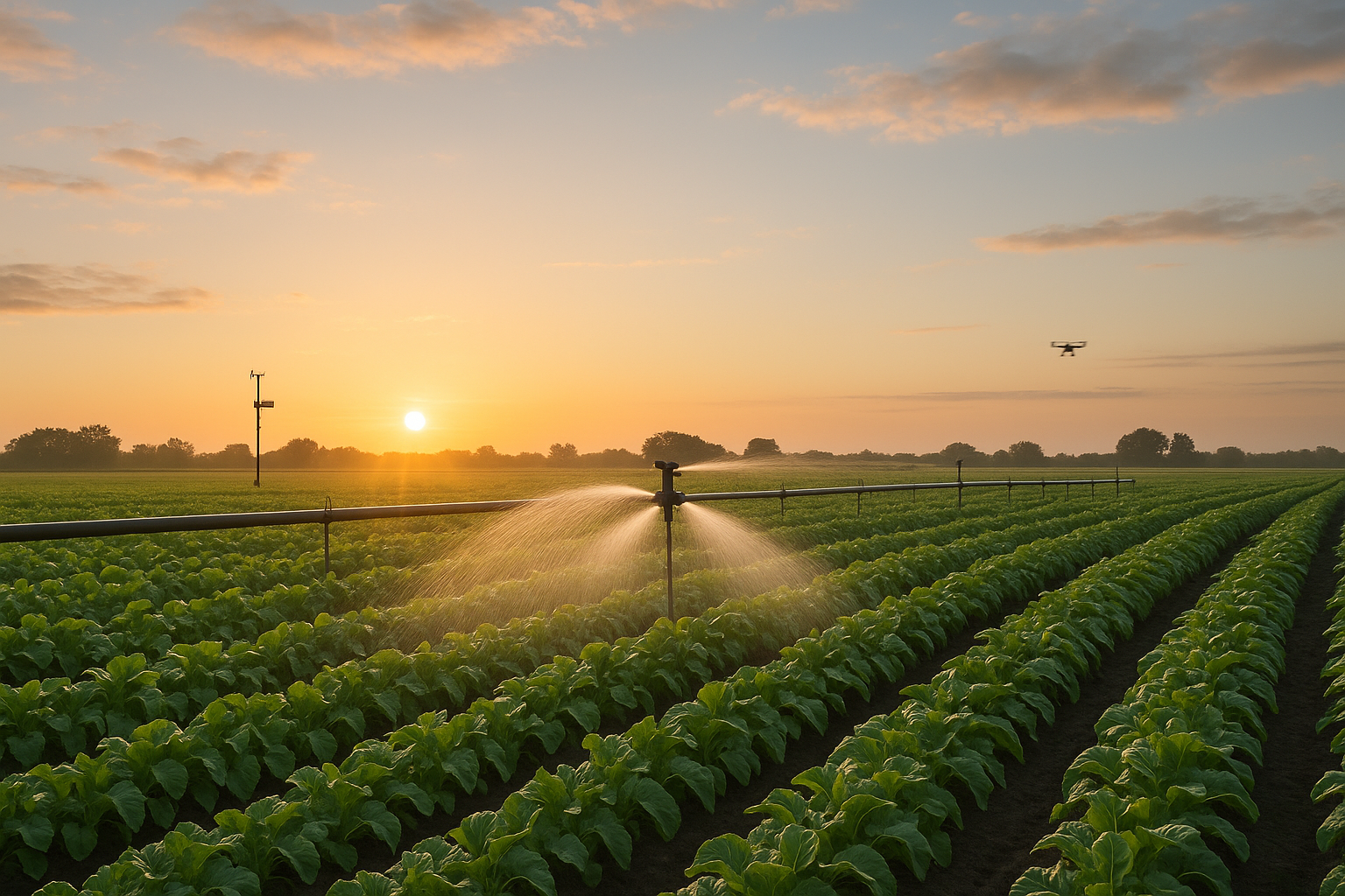 How AI Predicts Weather for Smarter Irrigation
