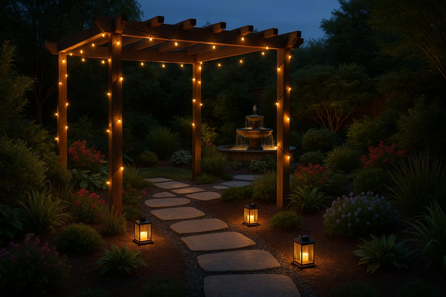 How to Use Lighting for Meditation Garden Ambiance