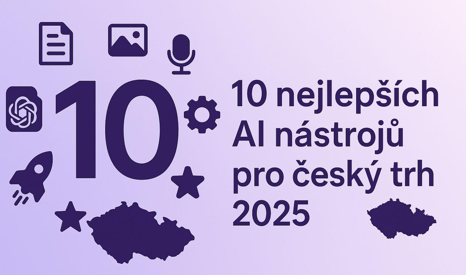 Thumbnail for: 10 nejlepších AI nástrojů pro český trh 2025