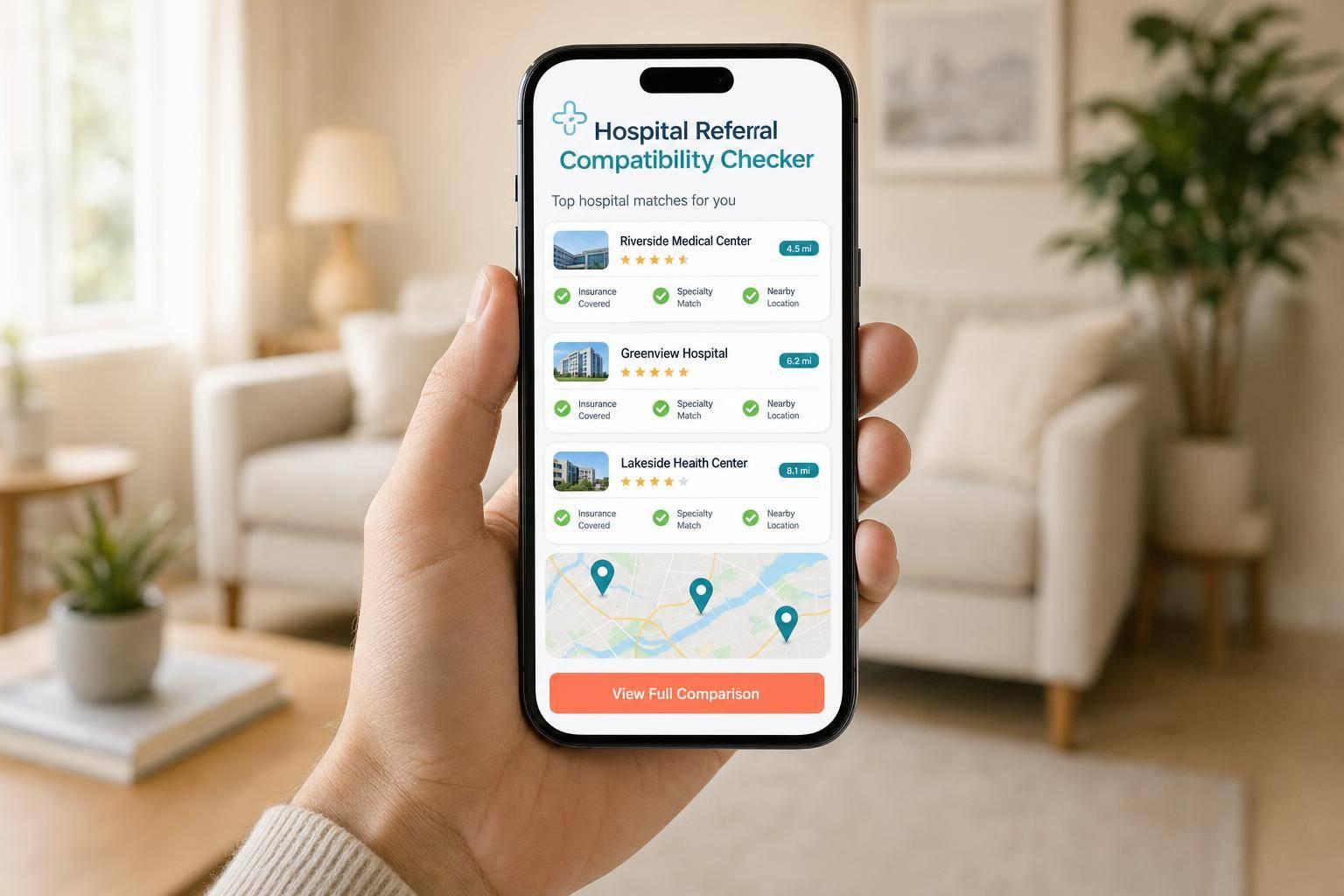 Thumbnail for: Hospital Referral Compatibility Checker